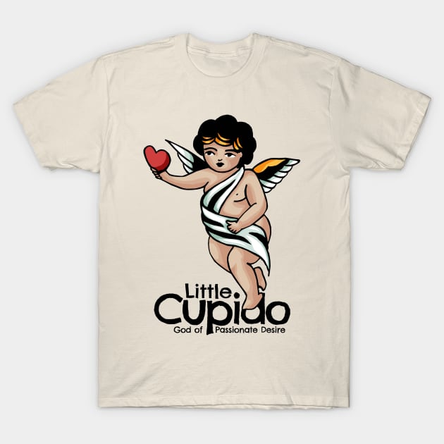 Little Cupid God of Passionate Desire T-Shirt by KewaleeTee